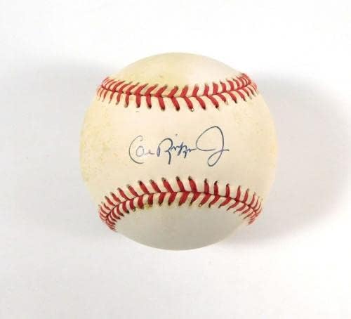 Кал кал ripken - младши Подписа OAL Baseball JSA Автографи Бейзболни топки