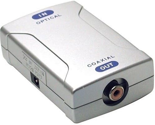 Конвертор оптичен сигнал C2G в коаксиален цифров Аудиопреобразователь