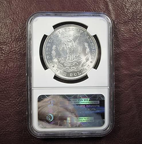 Сертифициран Сребърен долар Морган 1888 MS64 NGC