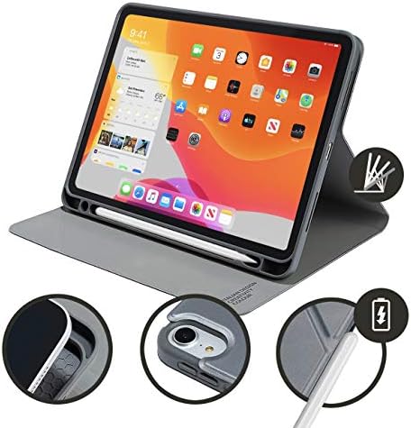 Метален корпус TUCANO, съвместим с 10,9 iPad Air 2020 или iPad Pro 11 с жак за молив за зареждане