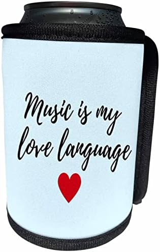 3. Нанесете снимка на думи музиката - езикът на любовта в опаковки за бутилки-охладител. - Can (cc-362712-1)