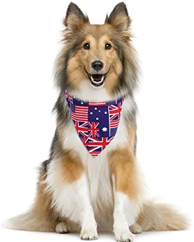 Кърпа за домашни любимци в Деня на Независимостта VEFSU, 1 предмет, Кърпи за кучета САЩ, Великобритания, Обратим