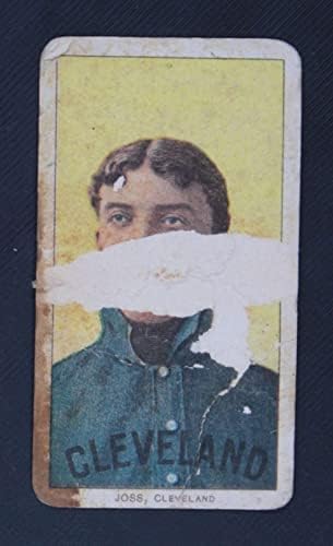1909 T206 Дневен сън Еди Джос Кливланд (индианците) (Бейзболна картичка) (Портрет) ИСТИНСКИ Дневен сън (индианците)