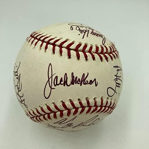 2003 Флорида Марлинз Шампиони на Световните серии Екип Подписа W. S. MLB Бейзбол Холограма - Бейзболни Топки