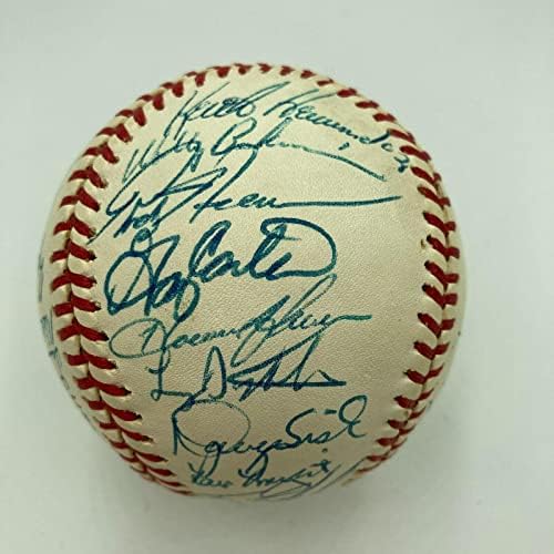 1986 Отбор на Шампионите от Световна серия Ню Йорк Метс Подписа Договор с Националната бейзболна лига на JSA
