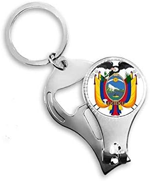 Кито, Еквадор Национална Емблема Ножица за Нокти Халка Ключодържател Отварачка За Бутилки Машина За Рязане