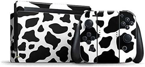 Игри кожата Skinit Decal е съвместим с комплекта Nintendo Switch - официално лицензиран оригинален дизайн с принтом крави