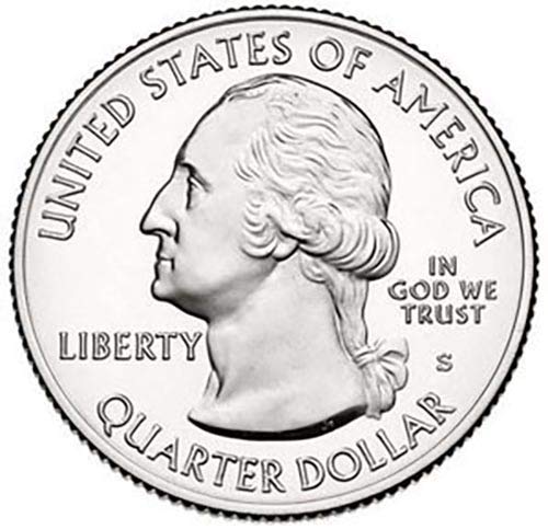 2015 S BU Blue Ridge Pkwy Национален парк в Северна Каролина NP Quarter Choice Необращенный монетен двор на САЩ