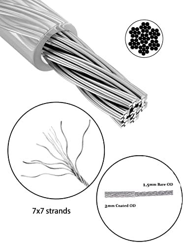 Комплект телени решетки TooTaci / Тежкотоварни тел за рисуване с инструмент за кримпване на кабел