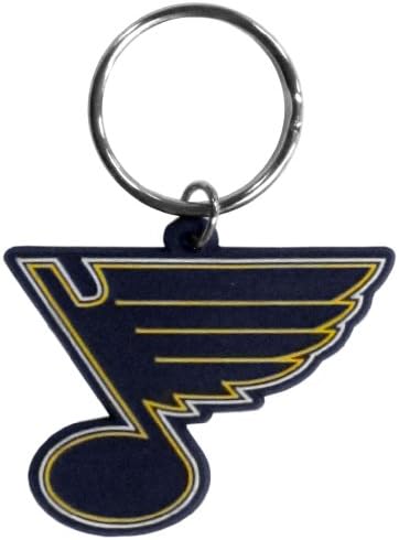 Магазин за спортни фенове NHL Siskiyou St.Louis Blues Flex Ключодържател с Един Размер Отборен Цвят