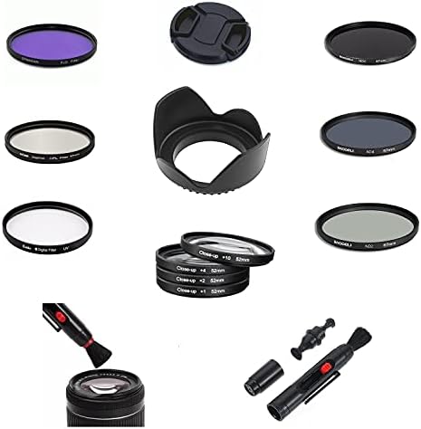 Аксесоари за обектива на камерата SF11 72 mm Пълен Комплект UV-CPL FLD ND Филтър отблизо сенник за обектив обектива