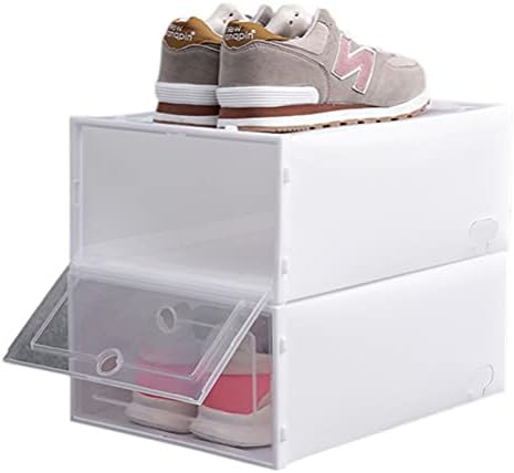 Кутии за обувки за бягане Cabilock 24шт Кутии За Обувки Баскетболни Обувки Витрина на Домашния Контейнер За