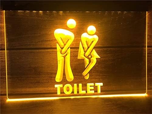 DVTEL Потребителска Забавно Led Неонова реклама за влизане в тоалетна, на USB-Неонови осветителни тела за украса