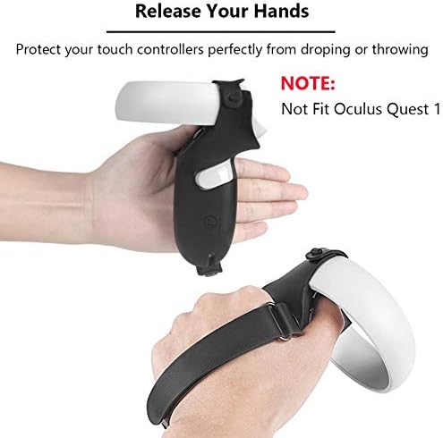 Калъф за сензорния контролер Swide VR Touch Controller Grip Cover за Oculus Quest 2 Силиконов Защитен Калъф