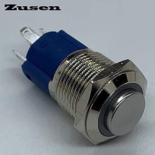 Ключ ключ Zusen с висока глава 16 мм, с околовръстен подсветка, с моментално фиксиране (ZS16H-11ZE/G/12V/N/IP65)