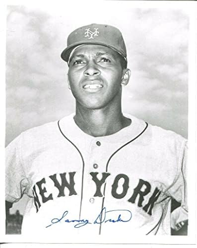 Сами Дрейк Подписа Снимка 8x10 С Автограф от 1962 Метс 73080 - Снимки на MLB с автограф