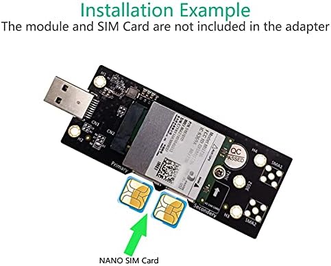 Конектори и M. 2 за USB 3.0 Адаптер Конвертор Разширителни Карти с Два слота за Nano SIM карта за 3G/ 4G/5G