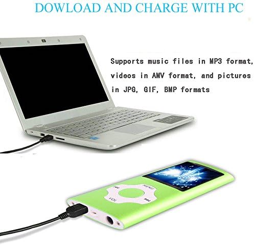MP3 плеър, Музикален плеър Hotechs с SD-карта памет с обем 16 GB с възможност за възпроизвеждане на снимки /
