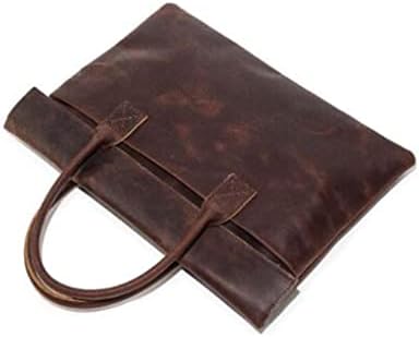 LIRUXUN Мъжки чанти ръчна изработка, Японски и Корейски Кожени Чанти, Бизнес Чанти, за да се Едър Рогат Добитък,