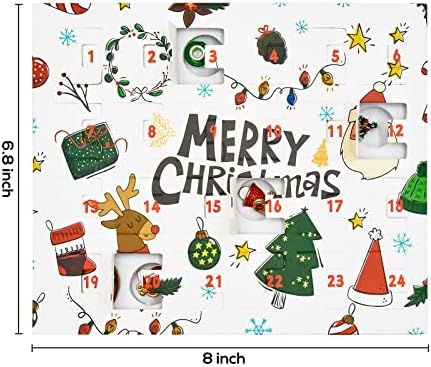 2022 Коледен Адвент-Календар за Момичета Коледен подарък Коледно Украшение на Тема направи си САМ Гривна-Пазител Комплект За Бижута с 22 Мънистен-Оберегами 2 Гривната