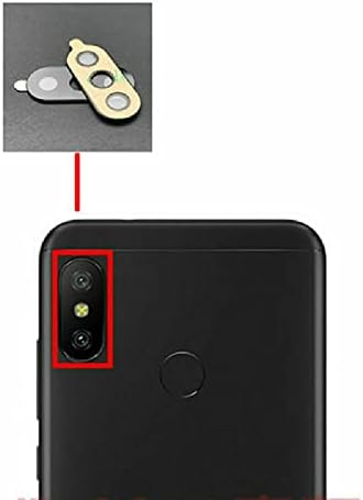 CSYANXING Взаимозаменяеми Обектив на задната камера от закалено Стъкло с лента за Xiaomi Mi A2 Lite