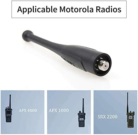 2 бр Антена за Motorola APX 6000 Радио Къса Антена APX 6000XE APX 4000 APX 7000 8000XE Къса Антена 764-870 Mhz
