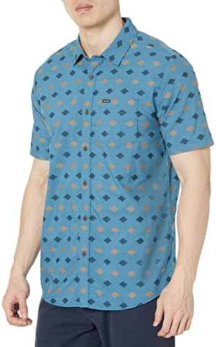 Мъжка риза класически cut Volcom Regular Stackstone с къс ръкав Класически cut