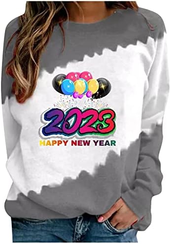 2023 Модерен Ризи за Жени с Дълъг Ръкав, Тениски с Цветен Блок, Пуловери, Блузи, Свободна Ежедневни Hoody Тениска