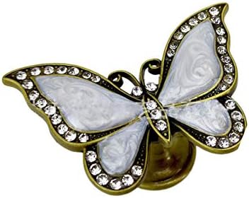 2 Броя Дръжка във формата на пеперуди От Метална Сплав С, Чекмеджето на Гардероба, Кухненски Шкафове, Скрин,