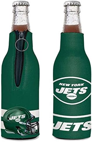 Охладител за бутилки WinCraft NFL New York Jets, Цветовете на отбора, Един Размер