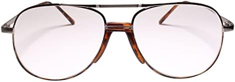 Метални Квадратни Извънгабаритни Очила за четене на 80-те години на Старото Училище Vintage 2.50 за четене