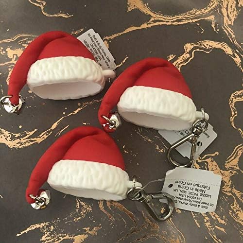 3 Притежателя за баня и Боди-Воркаута Коледа SANTA HAT Jingle Bell Pocket Bac 2020