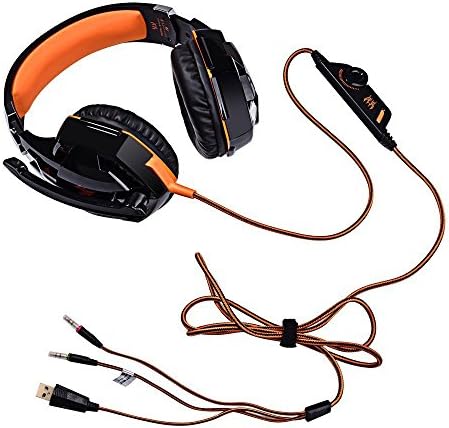 Детска Слушалки SENHAI G2000, жак за слушалки 3.5 мм led задно осветен дисплей и микрофон, Стерео Бас, намаляване