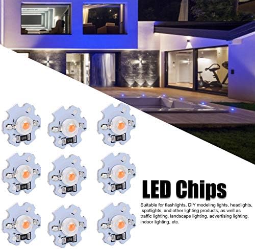 POCREATION 25 бр. Led чипове AXD-1W-5V, led лампа с чип 5, 200ЛМ 1 W Высокомощные led лампи с Топки за осветителни