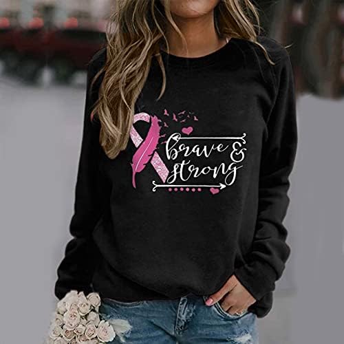 Розова Лента, Дамски Тениски с образа на Рак на млечната жлеза, Тениски за Надежда и Подкрепа, Ежедневни Блузи