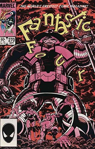 Фантастичната четворка (том 1), 270 VF; Комиксите на Marvel | Края на Джон Бирна