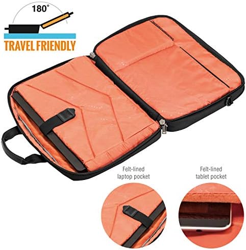 Бизнес чанта-куфарче за лаптоп Everki Полет с диагонал 15,6 или 16 инча, Удобна за пътуване, Мъжки или Дамски,