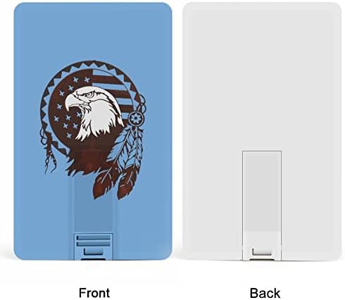 Американски Флаг Eagle USB 2.0 Флаш Устройства, Памет във Формата На Кредитна карта