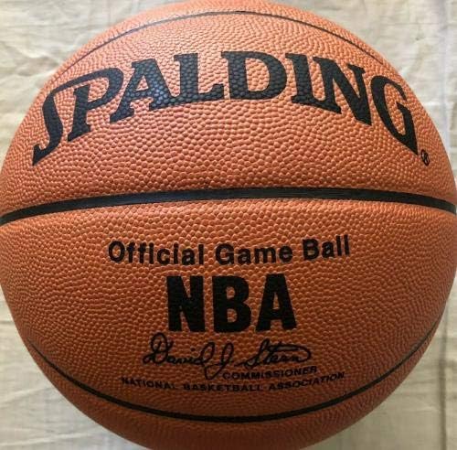 Баскетболно модел Шакила О ' Нил с автограф Spalding NBA game model баскетбол JSA - Баскетболни топки с автограф