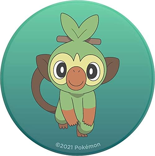 PopSockets PopGrip: замяна дръжка за телефони и таблети - Pokemon - Grookey Fade