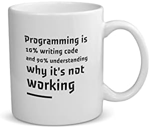 Кафеена Чаша Програмист, Забавни Подаръци, за по-добър софтуерен Инженер-програмист за Всички времена, Почти