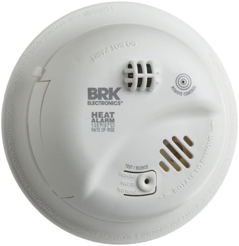 Жичен Топлинна аларма с резервна батерия, BRK Brands HD6135FB