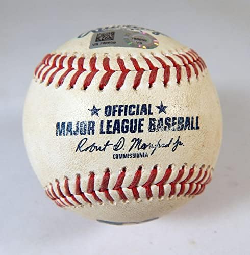 2021 Ню Йорк Метс Марлинс Използвани Бейзболни топки Маркъс Стромана Де Ла Круса PID - Използваните Бейзболни