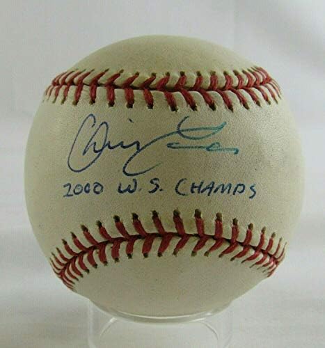 Крис Търнър Подписа Автограф Rawlings Baseball B118 II - Бейзболни топки с Автографи