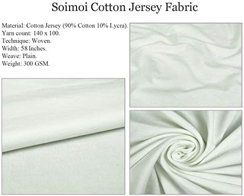 Памучен трикотажная плат Soimoi, художествена риза с флорална принтом, шевна плат с ширина 58 см