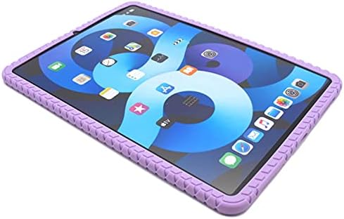 Veamor iPad Air 5/4 10,9-инчов 2022/2020 Силиконова делото, Противоскользящий Гумен Защитен Мек Броня за Apple
