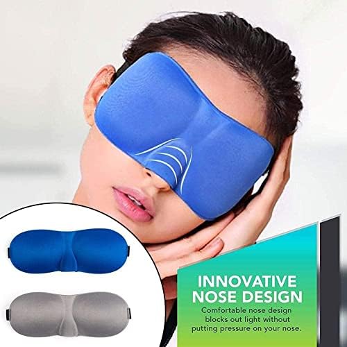 3D Маска за Сън, за Очите Smooth Sleep Eye Mask хапчета за сън Средство Маска за Очи за Пътуване Дизайн