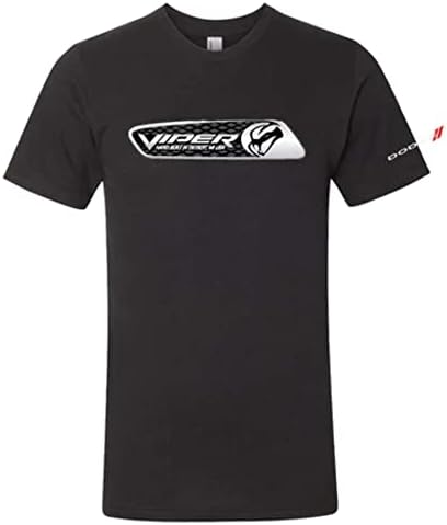 Мъжка тениска с надпис на Dodge Viper Dash (Хедър Ед)