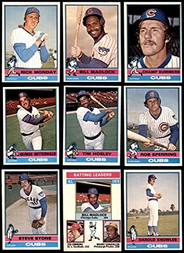 1976 О-Пи-Джи Чикаго Къбс Около Команден сет Чикаго Къбс (Сет) EX/MT Cubs