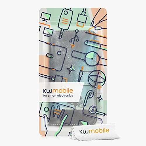 чанта-портфейл kwmobile, Съвместим с Samsung Galaxy в а23 4G / 5G - Калъф от изкуствена кожа - Cosmic Nature